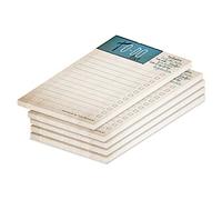 PRICARO To-Do Liste - Pergamena, formato A6, 5 pezzi