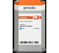 PRICCLI531C 4251316585095 compatibile con Canon CLI-531c ciano (6119C001) Prind