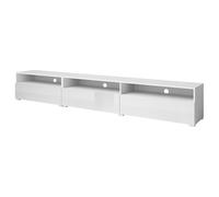 PRICE FACTORY just for you Mobile TV XL da 270 cm da appoggiare o appendere collezione Ramos. Colore bianco brillante.