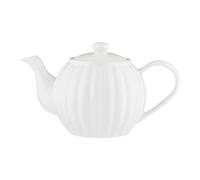 Price & Kensington Luxe - Teiera da 6 tazze, in gres, 1100 ml, colore: Bianco