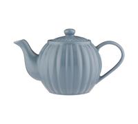 Price & Kensington Luxe - Teiera da 6 tazze in gres porcellanato, 1100 ml, colore: blu navy
