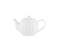Price & Kensington Luxe - Teiera da 6 tazze, in gres, 1100 ml, colore: Bianco