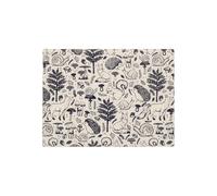 Price & Kensington Woodland, piano di lavoro in vetro resistente al calore, facile da pulire, per proteggere le superfici di lavoro durante la preparazione degli alimenti, misure 40 x 30 cm