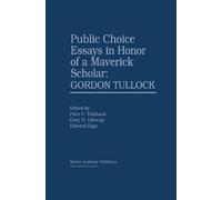 Price V. Fishba Public Choice Essays in Honor of a Maverick S (Copertina rigida)
