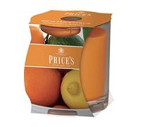 Price's - Candela in barattolo di agrumi siciliani - Fragranza deliziosa, fresca e di qualità - Profumo di lunga durata - Fino a 45 ore di combustione