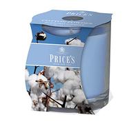 Price's - Candela in barattolo di polvere di cotone - Fragranza fresca, deliziosa, di qualità - Profumo di lunga durata - Fino a 45 ore di combustione