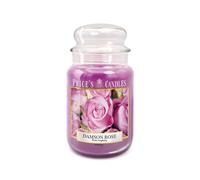 Price's Candles - Candela in Giara Grande Damson Rose - Durata Fino a 150 Ore di Combustione