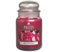 PRICE'S CANDLES - Magnolia scented candle in large jar Candele 1 pieces unisex