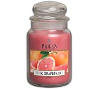 PRICE'S CANDLES - Pink Grapefruit scented candle in large jar Candele 1 pieces unisex