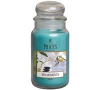 Price's Candles - Candela in Giara Grande Spa Moments - Durata Fino a 150 ore di Combustione