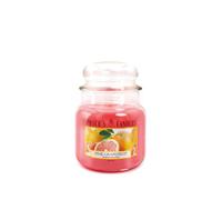 Price's Candles - Candela in Giara Media Pink Grapefruit - Durata Fino a 90 ore di Combustione