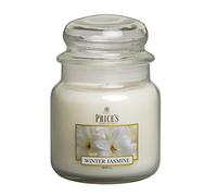 Price's Candles - Candela in Giara Media Winter Jasmine - Durata Fino a 90 ore di Combustione