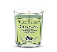 Price's Candles Freshair Candela in Vasetto Chef, Ceramica, Bianco, 7.5x7.5x8.5 cm, 170 g