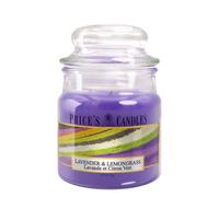 PRICE'S CANDLES - Lavender & Lemongrass scented candle in small jar Candele 1 pieces unisex