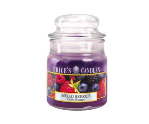 PRICE'S CANDLES - Mixed Berries scented candle in small jar Candele 1 pieces unisex