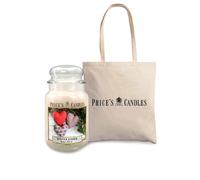 Price's Candles Set candela Winter Kisses in giara grande con borsa