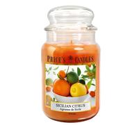 PRICE'S CANDLES - Sicilian Citrus scented candle in large jar Candele 1 pieces unisex