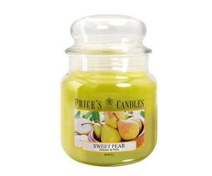 PRICE'S CANDLES - Sweet Pear scented candle in medium jar Unghie finte 1 pieces unisex