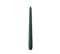 Prices Candles TDC005089 - Candele da tavola affusolate, 50 Pezzi, Colore Verde Bosco, 24.5 cm