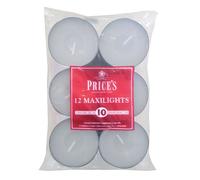 Price's Maxilights 12 Candele a Lunga Durata da 10 Ore