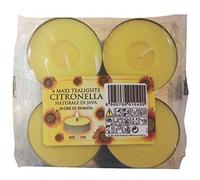 Prices SMT002418 - Candele grandi alla citronella, 10 ore, confezione da 4