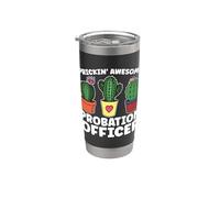 Prickin' Awesome Probation Addetto alla libertà vigilata delle forze dell'ordine Bicchiere termico in acciaio inox doppia parete