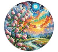 Prickly Plum 1000 Piece Jigsaw Puzzle For Adults Educational Games Stress Relief Puzzle Exercise The Memory of The Brain for Adults And Kids, Age 12 Years Up 1000pcs (67.5x67.5cm)