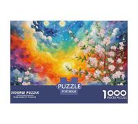 Prickly Plum 1000 Pieces Jigsaw Puzzles For Adults Educational Games Stress Relieving Entertainment Exercise The Memory of The Brain for Adults And Kids, Age 12 Years Up 38x26cm/1000pcs