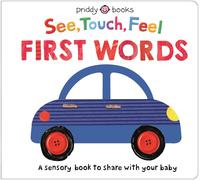 Priddy Books Lu See Touch Feel: First Words: A Sensory Book for Babi (Tascabile)