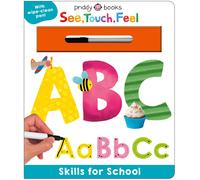Priddy Books Skills for School: ABC (See, Touch, Feel) (Libro di cartone)
