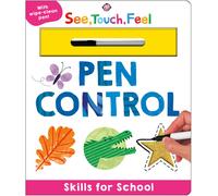 Priddy Books Skills for School: Pen Control (See, Touch, Feel (Libro di cartone)