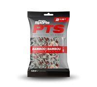 Pride Pts Bamboo Tees, Maglietta da Golf Unisex, Bianco/Arancione Bianco/Rosso Bianco/Giallo Bianco/Blu, 2 1/8" / 53mm