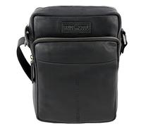 Pride and Soul 47535 - Borsa a tracolla con scomparto per cellulare per smartphone comuni, custodia a tracolla, universale, in pelle, dimensioni: circa 18 x 25 x 6 cm, colore: Nero, Nero, ca. 18 x 25