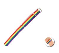 Pride - braccialetto con bandiera arcobaleno