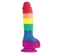 Pride - dildo bandiera lgbt 15 cm