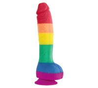 Pride - dildo bandiera lgbt 19 cm