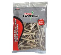 Pride Golf Tee - 2 - 1/20,3 cm Deluxe Tee - 50 Count Bag, PG2185053, Natural, 50 Count