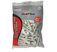 Pride Golf Tee 50 Count Bag, Golf Tees Unisex, Bianco, 2.125