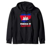 Pride Khmer Strong Cambogian Spirit Heritage USA Felpa con Cappuccio