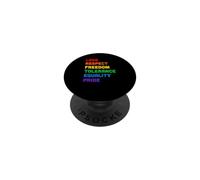 Pride Love Equality Rainbow LGBTQ Parole colorate PopSockets PopGrip Adesivo