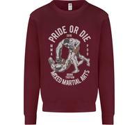 Pride MMA Muay Thai Mixed Martial Arts Uomo Felpa