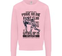 Pride MMA Muay Thai Mixed Martial Arts Uomo Felpa