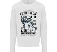 Pride MMA Muay Thai Mixed Martial Arts Uomo Felpa