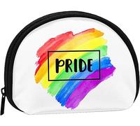 Pride Month Lgbtq Gay Pride Ally Women And Girls Cute Fashion Coin Purse Wallet Bag Change Pouch Key Holder