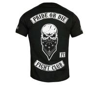 Pride Or Die Maglietta Uomo Fight Club MMA Abbigliamento Arti Marziali Top Tee