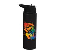 Pride Power Faust - Rainbow LGBTQ+ Design delle Stainless Steel Insulated Water Bottle