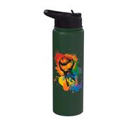 Pride Power Faust - Rainbow LGBTQ+ Design delle Stainless Steel Insulated Water Bottle