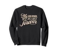 Pride & Prejudice Mr. Darcy My Good Opinion Quote Script Felpa