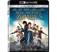 Pride + Prejudice + Zombies (4K UHD Blu-ray) Lily James Sam Riley Jack Huston