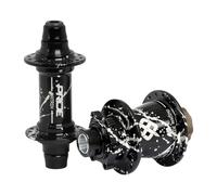Pride Racing Mozzo Anteriore E Posteriore Matrix Pair Splash Black / Silver